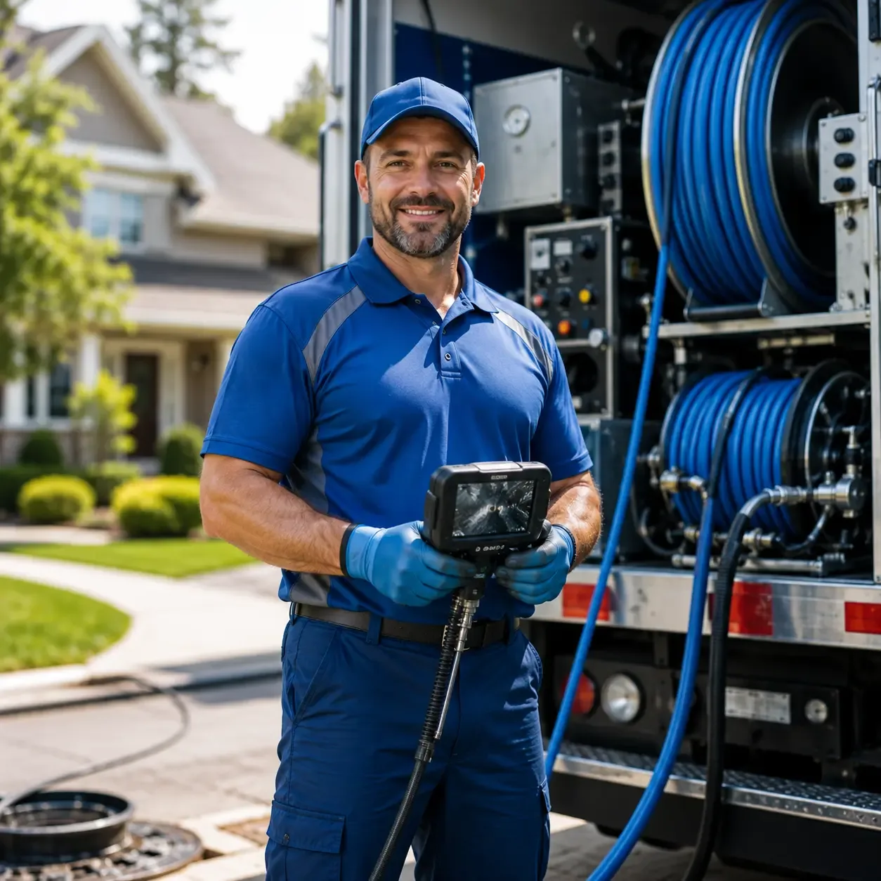 Local outdoor drain cleaning specialists in Liberty, IL